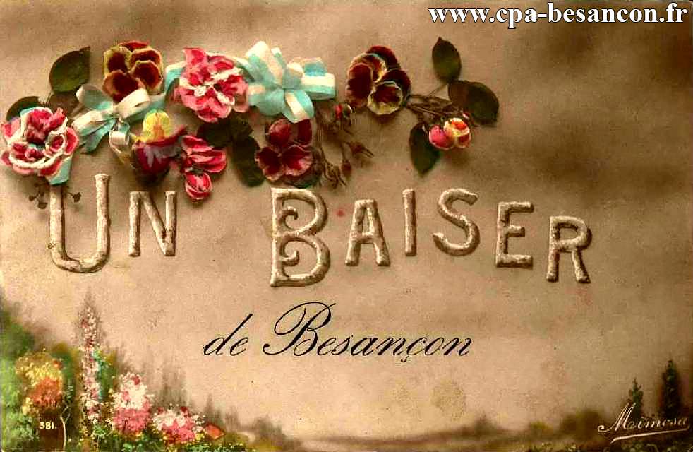 381 - UN BAISER de Besançon